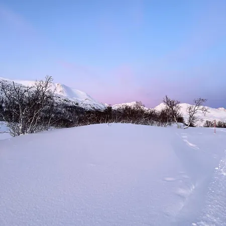 I Skinnelv, Lyngen Casa de Férias *